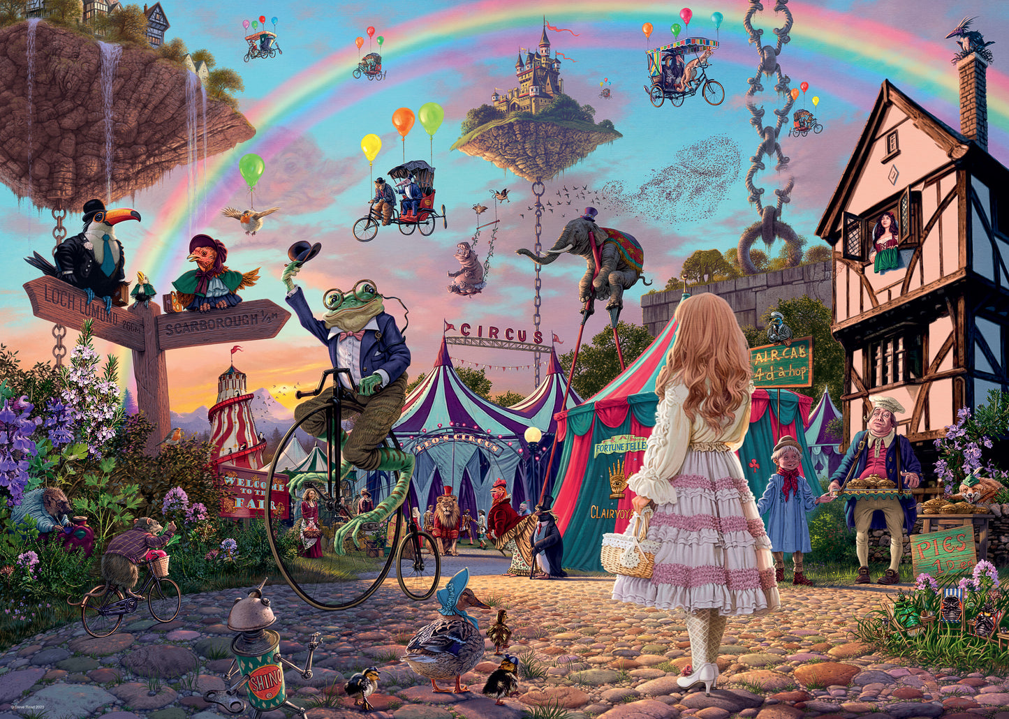 Ravensburger Look & Find No.2, Enchanted Circus, 1000pc