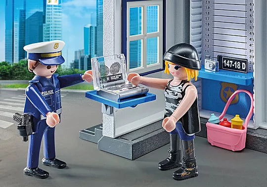 Playmobil 71733 Starter Pack Police Room