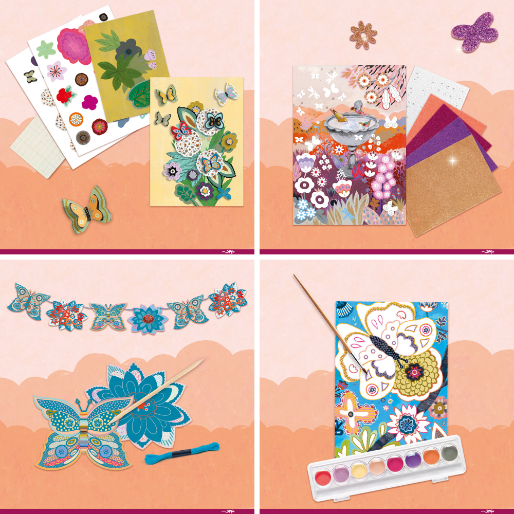 Djeco Multi Activity Sets - The Flower Garden