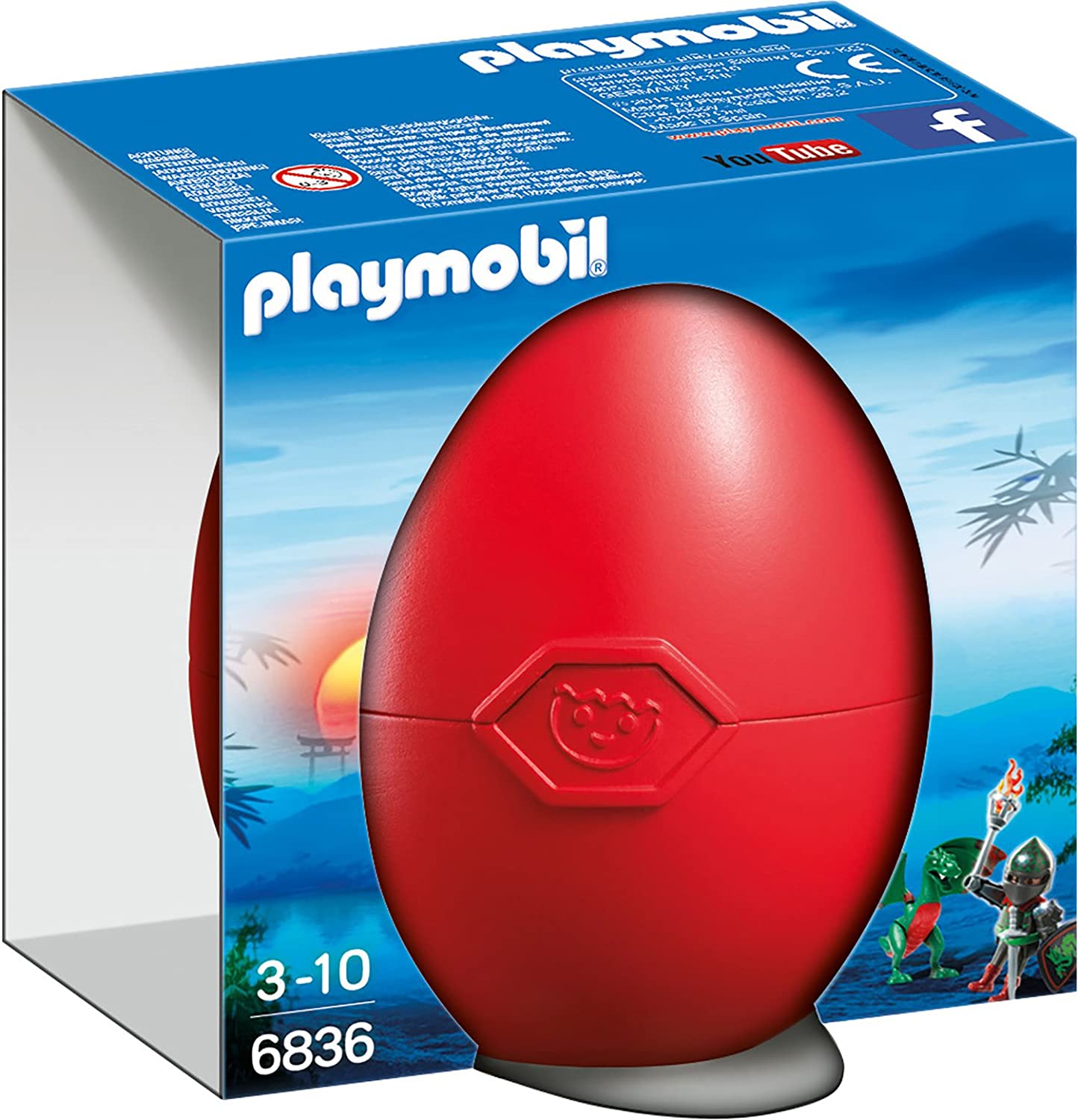 PLAYMOBIL® 6836 Gift Egg Dragon Fighter with Dragon