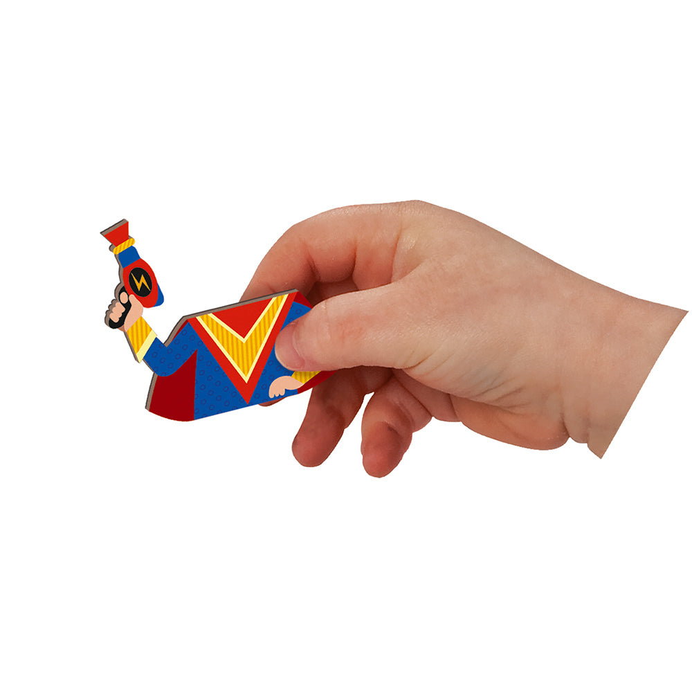 Janod Boy's Costumes Magneti'book