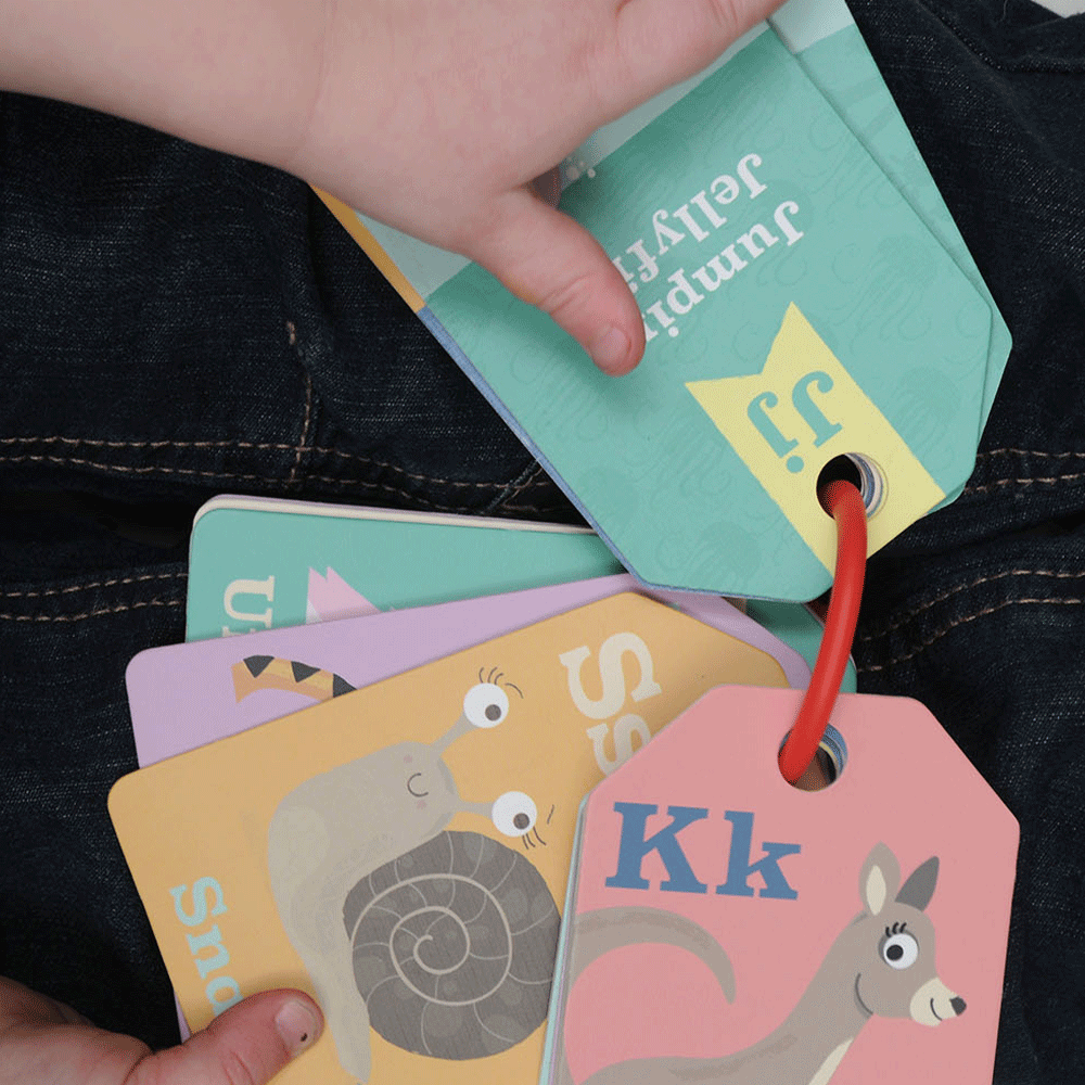 Tiger Tribe Flash Card - Animal ABC