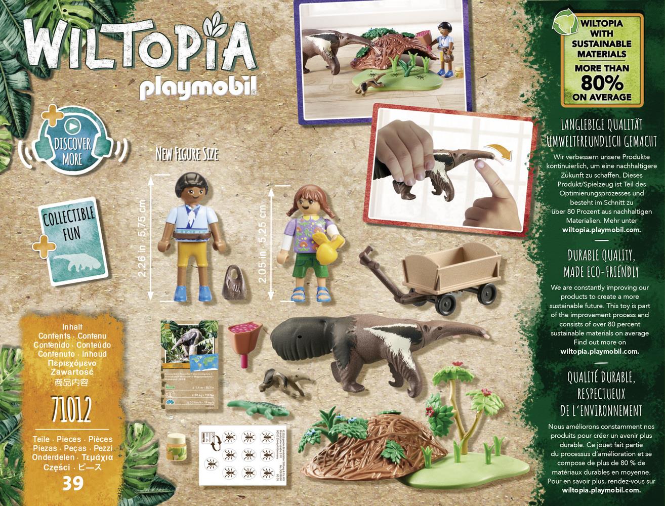 Playmobil 71012 Wiltopia Anteater Care
