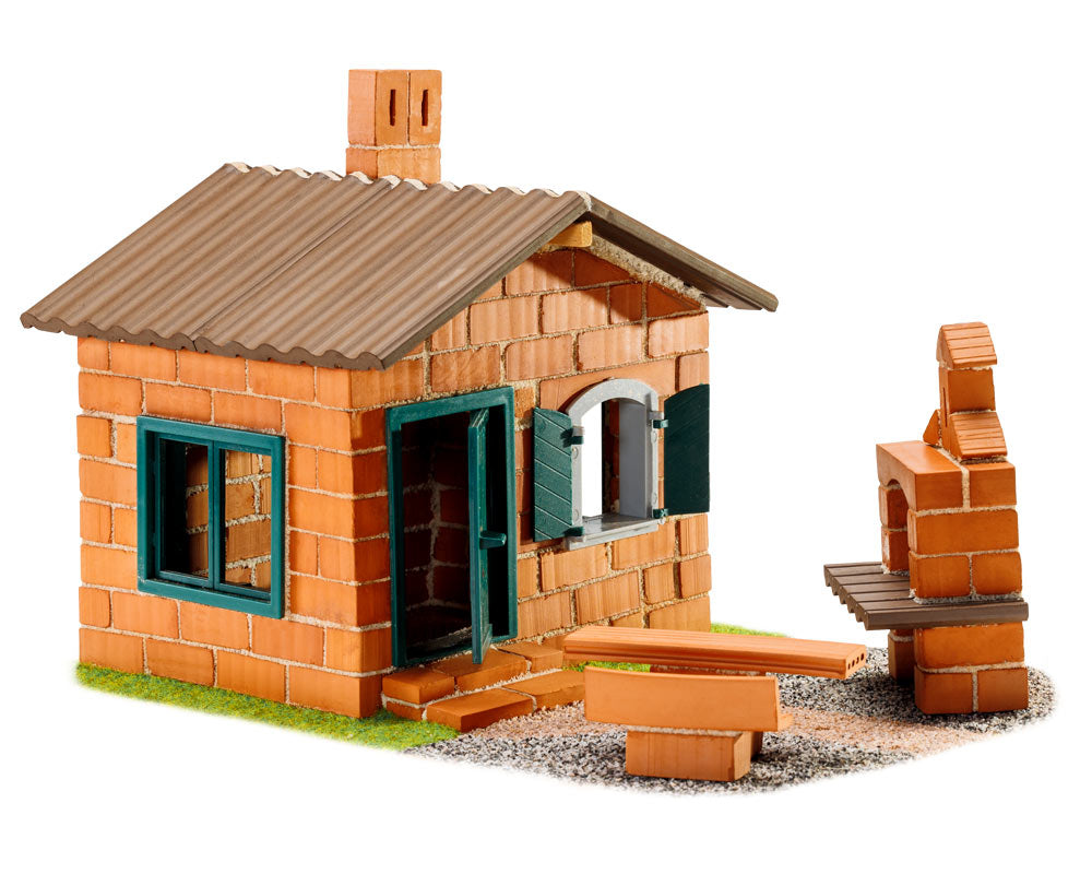 Teifoc Brick Construction Kit House With BBQ