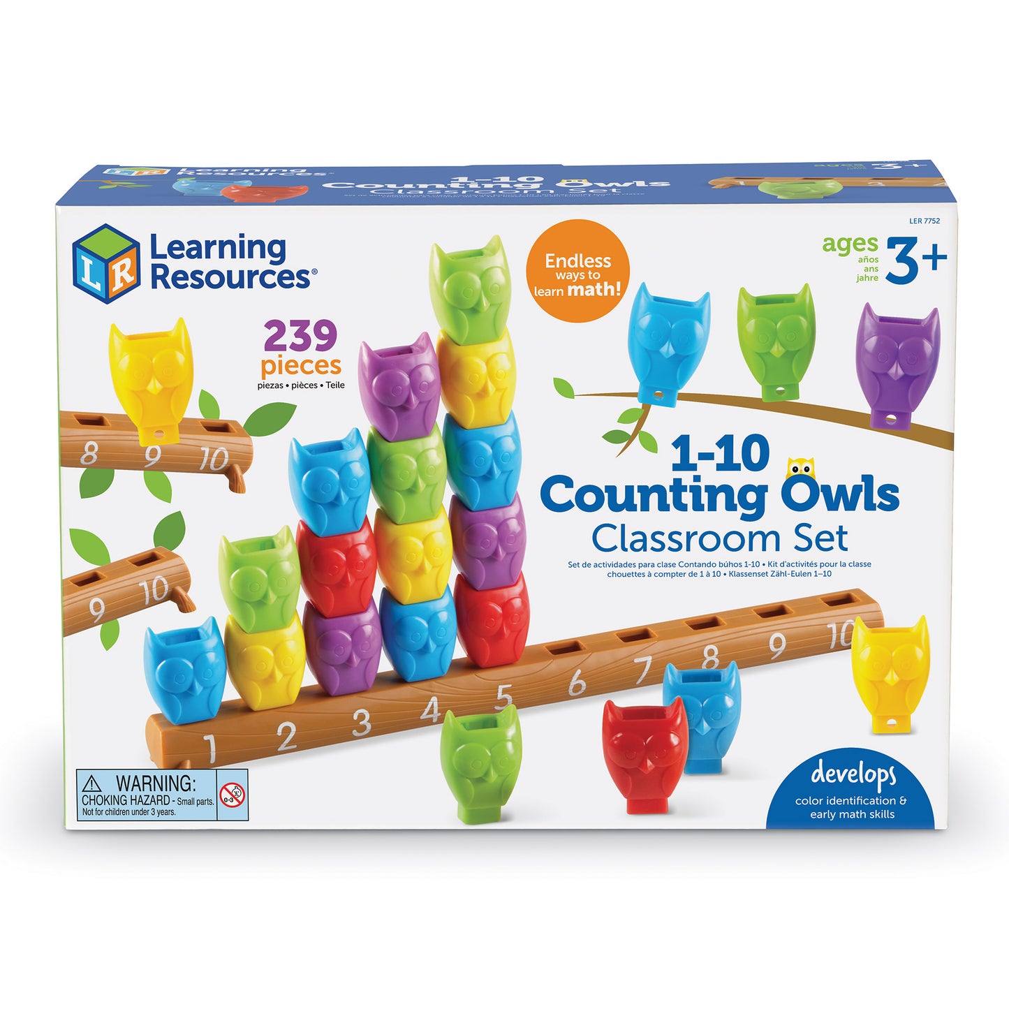 Learning Resources 1-10 Counting Owls Classroom Set