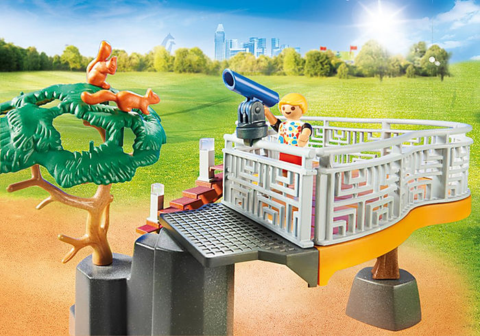Playmobil 70343 Family Fun Outdoor Lion Enclosure