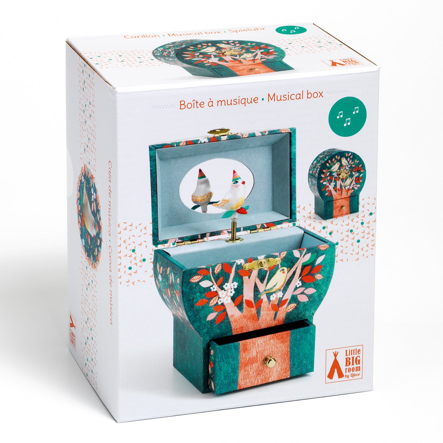 Djeco Musical Jewellery Box - Poetic Tree
