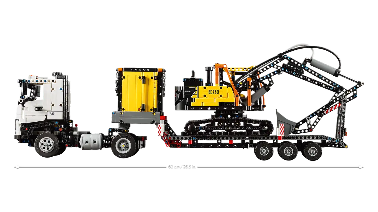 Lego Technic 42175 Volvo FMX Truck & EC230 Electric Excavator