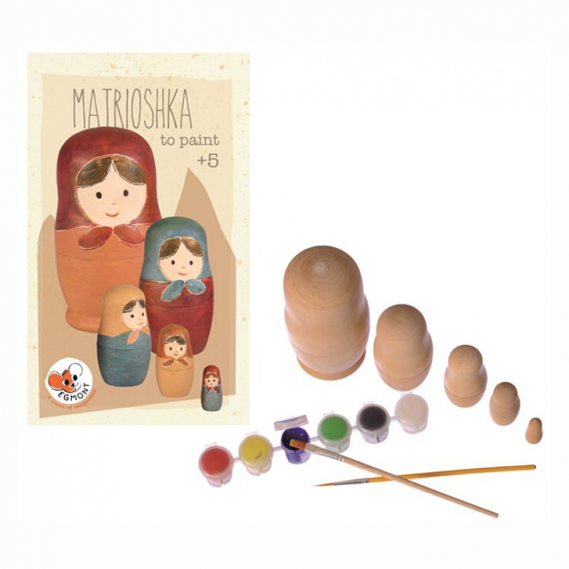 Egmont Toys Russian Dolls Paint Your Own