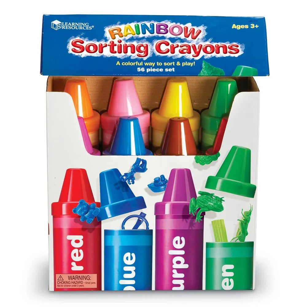 Learning Resources Rainbow Sorting Crayons
