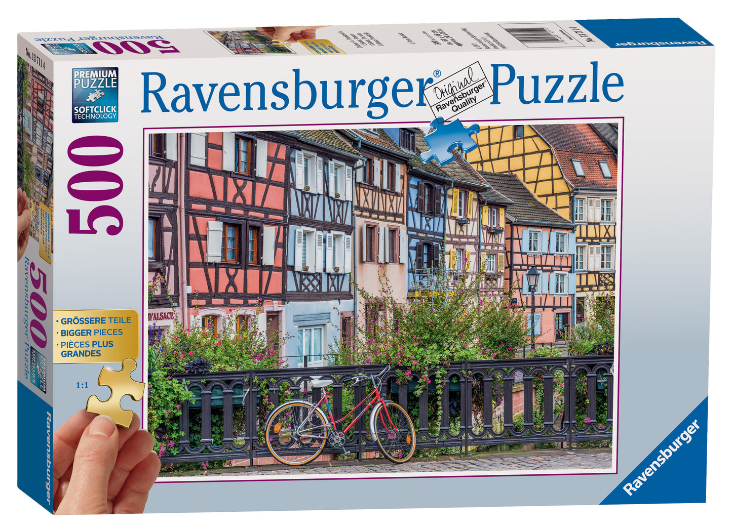 Ravensburger Colmar, France, Extra Large 500pc Jigsaw Puzzle