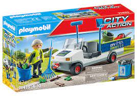 Playmobil 71433 Street Cleaning With E-Vehicle
