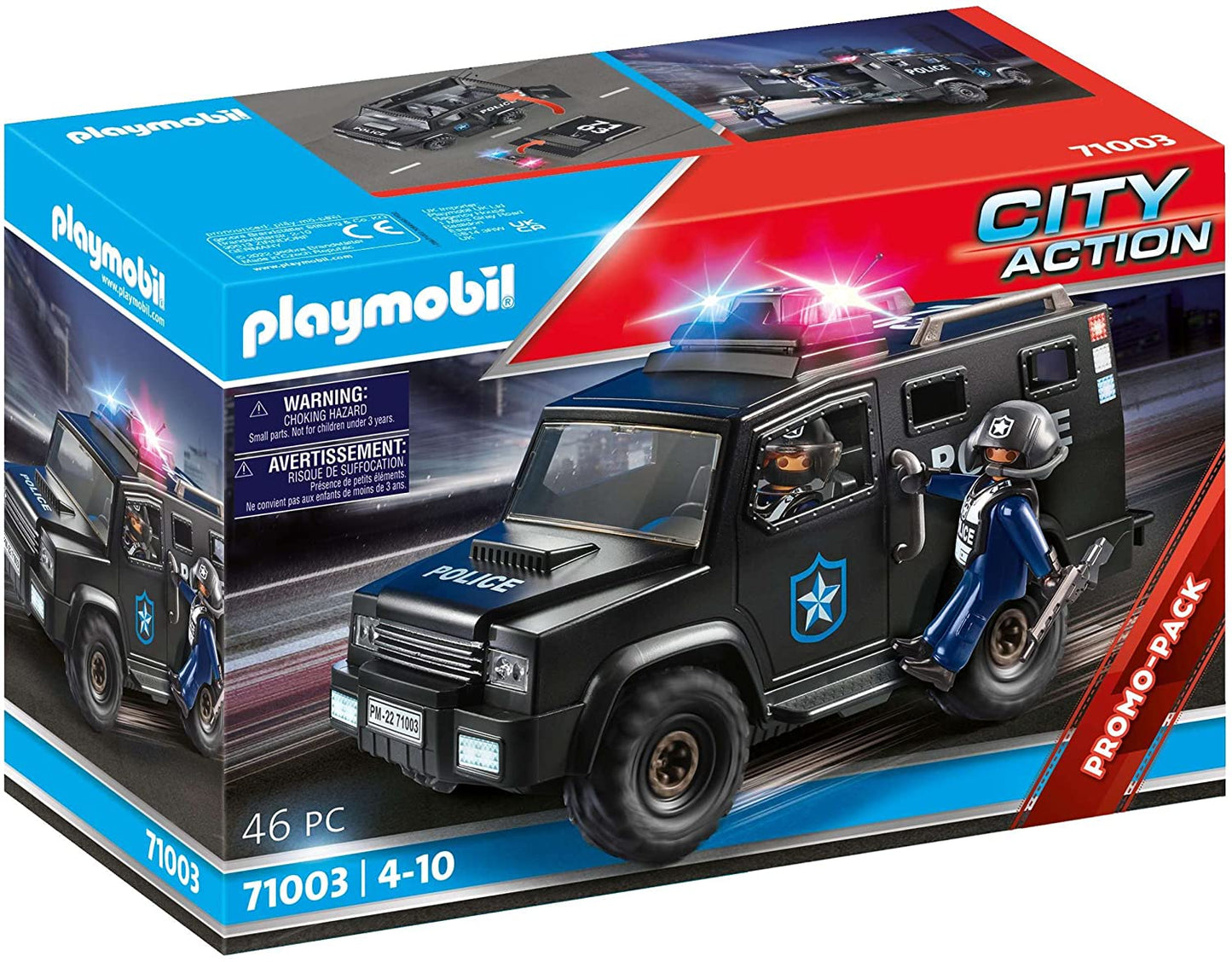 Playmobil 71003 City Action Tactical Unit Vehicle