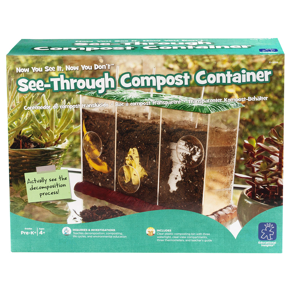 Learning Resources See Through Compost Container