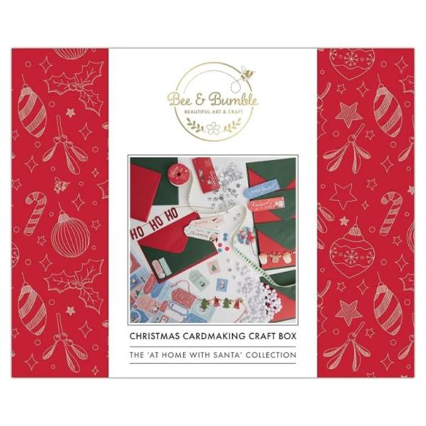 Bee And Bumble Christmas Card Making Santa Craft Box