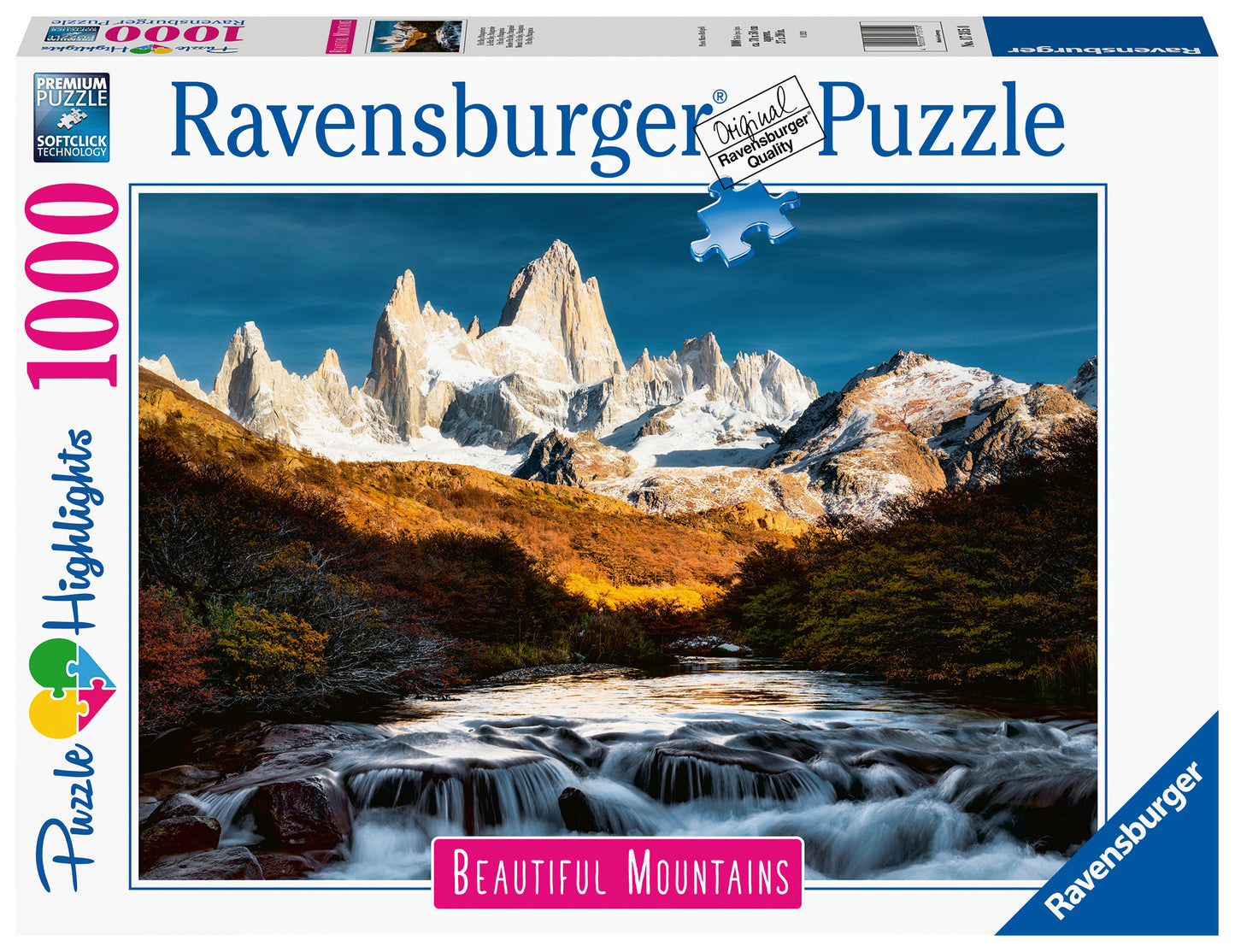 Ravensburger Fitz Roy, Patagonia, Argentina, 1000pc