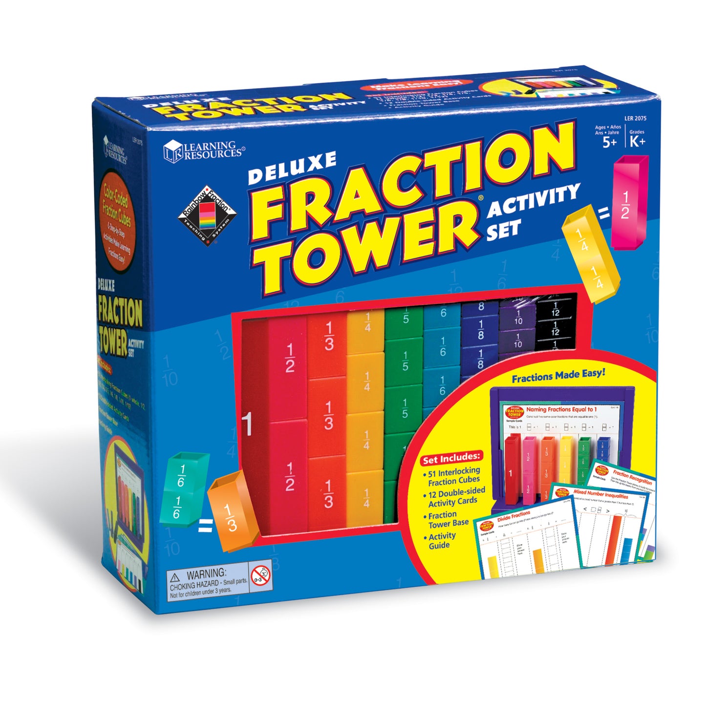Learning Resources Deluxe Fraction Tower® Activity Set