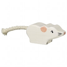 Holztiger Mouse, White