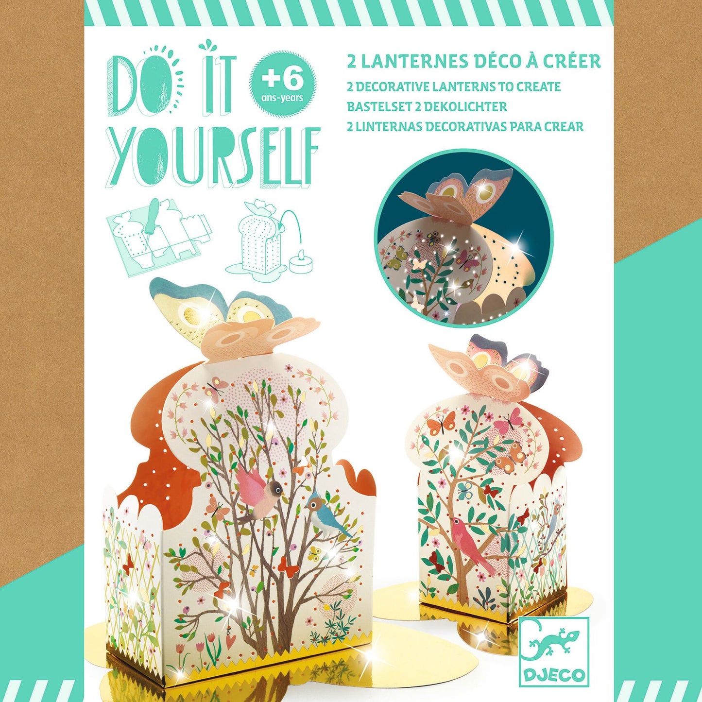 Djeco DIY Lanterns To Create Light And Shadow