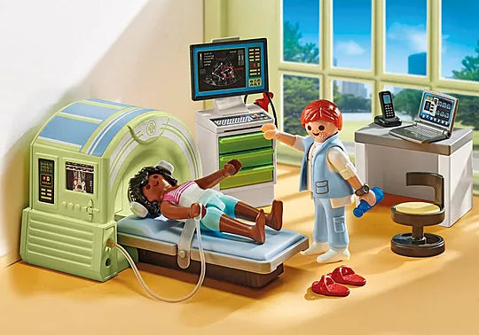 Playmobil 71618 Action Heroes: MRI Scanner with Patient