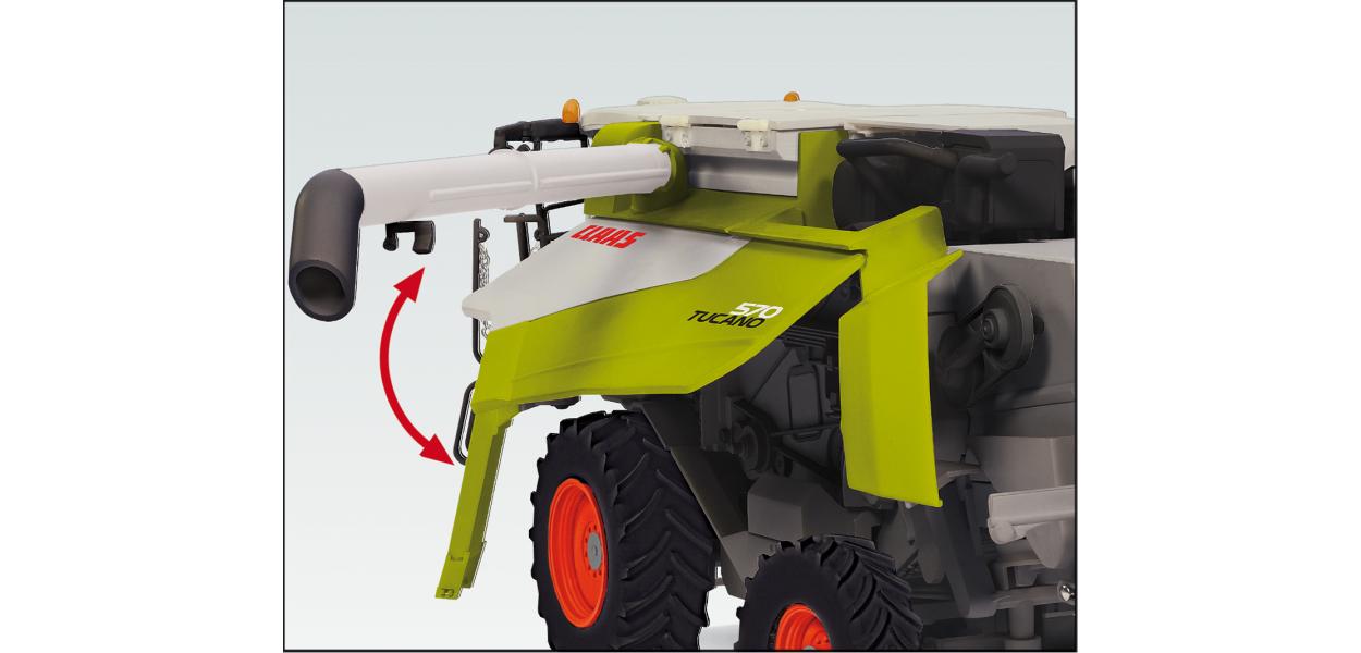 Wiking 1:32 Claas Tucano 570 Combine