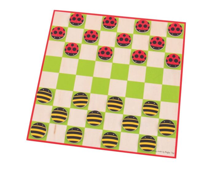 BigJigs Ladybird & Bee Draughts