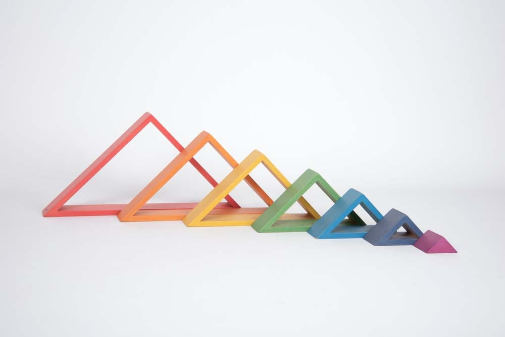 TickiT Rainbow Architect Triangles