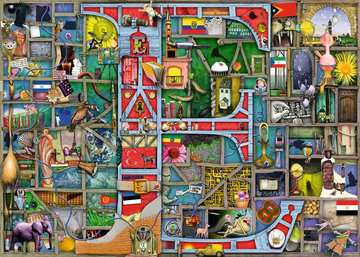 Ravensburger Colin Thompson - Awesome Alphabet "E", 1000pc Jigsaw Puzzle
