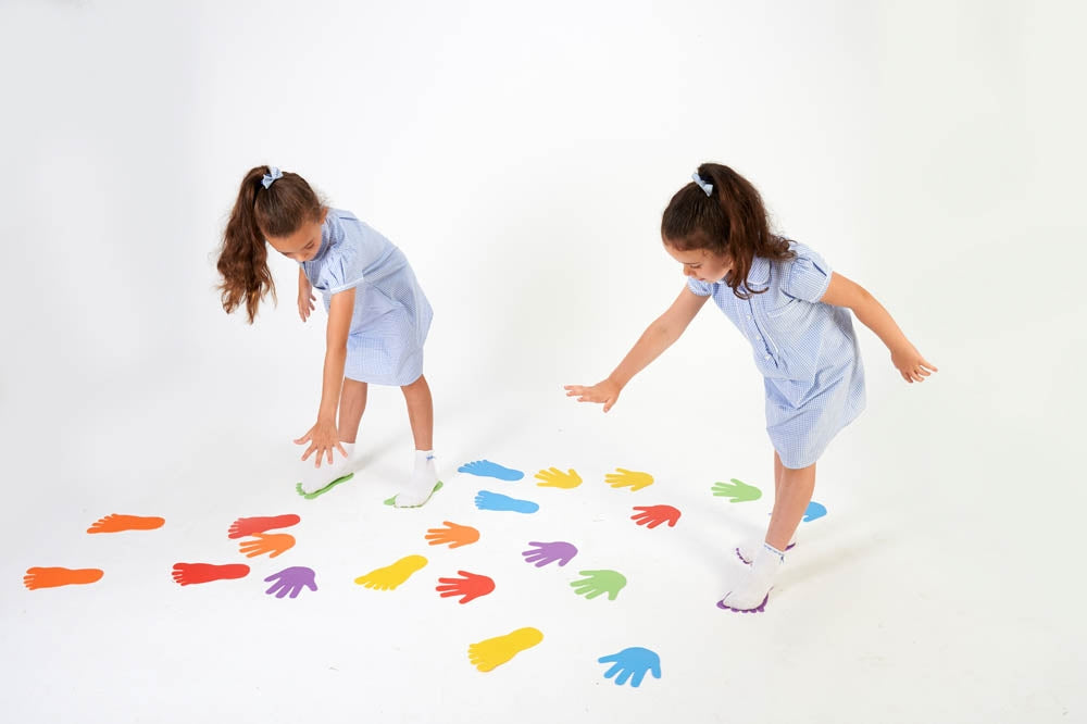 Edx Education Foot Marks Set Of 6 Pairs