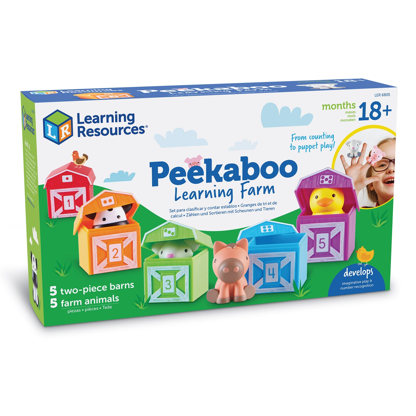 Learning Resources Peekaboo Learning Farm