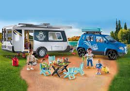 Playmobil 71423 City Life Caravan With Car