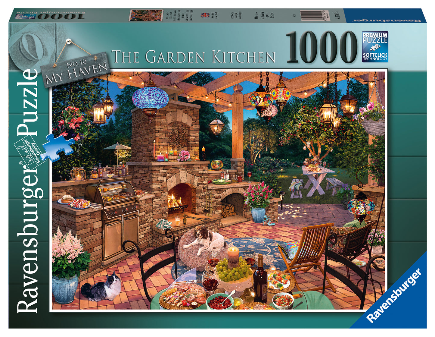 Ravensburger My Haven No.10, The Garden Kitchen 1000pc