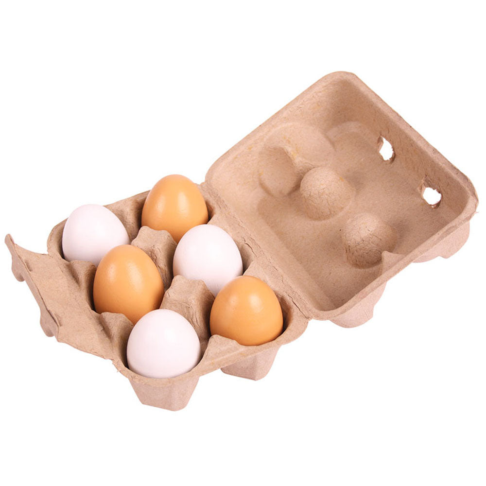 BigJigs Pack of 6 Eggs