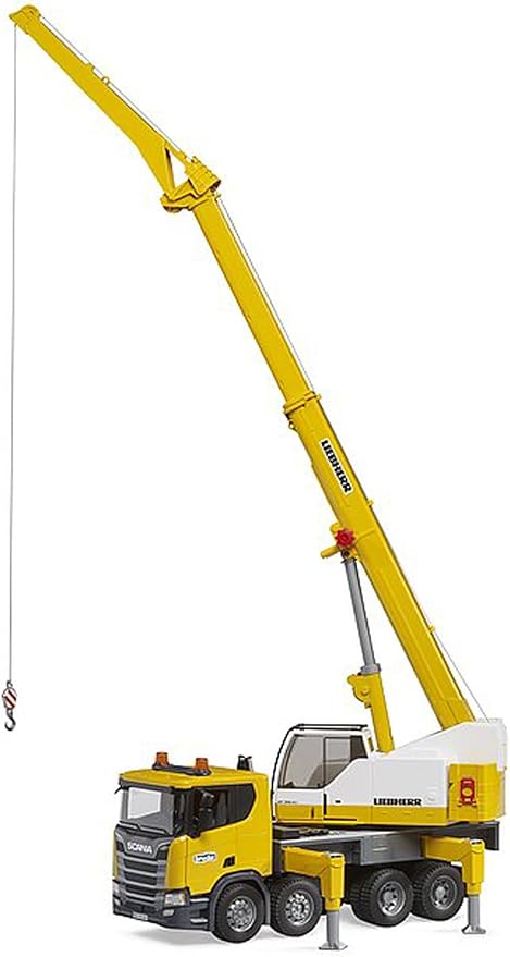 Bruder Scania Super 560R Liebherr Crane Truck W/Light & Sound (3570)