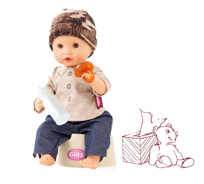 Gotz Dolls Sleepy Aquini Boy