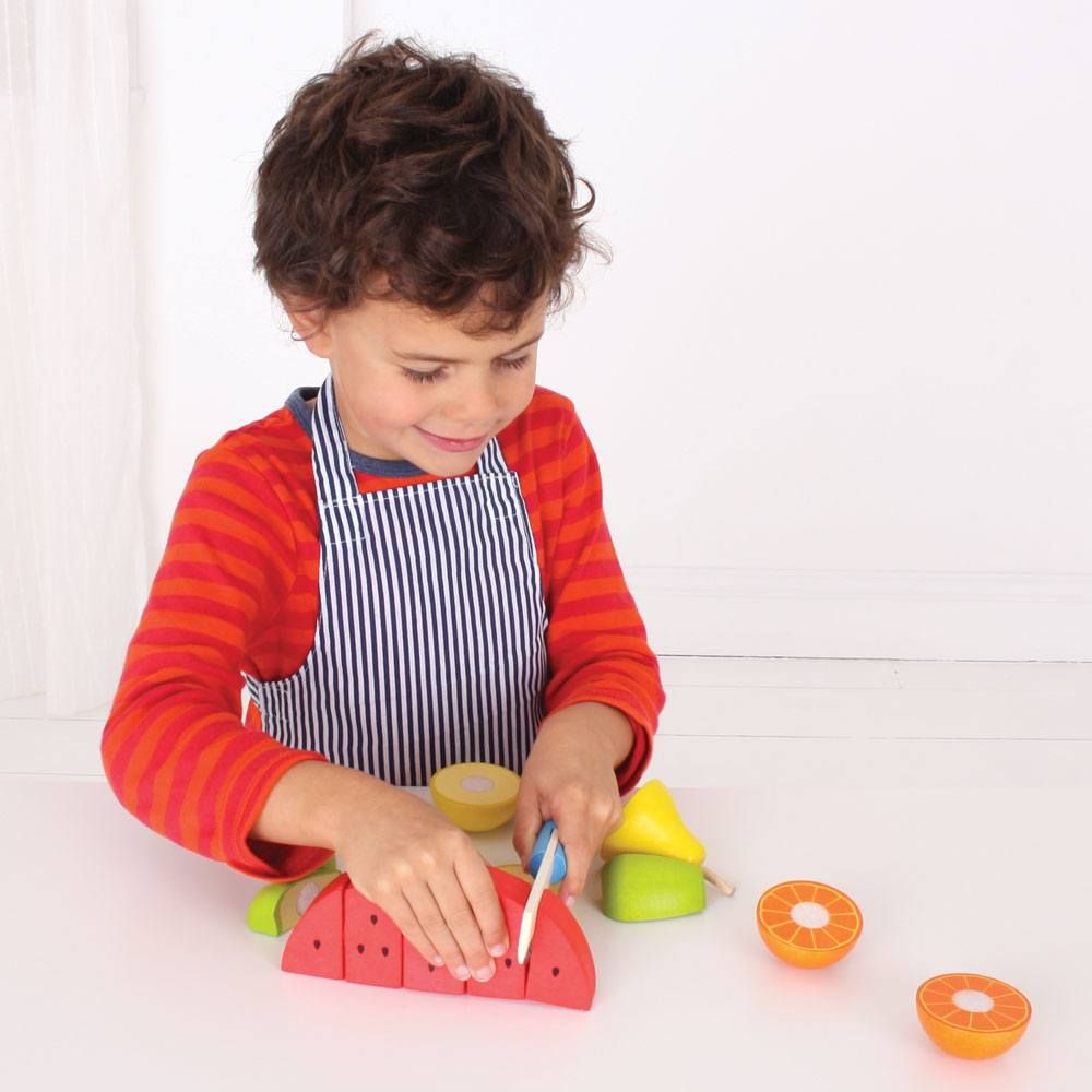 BigJigs Cutting Fruit Chefs Set