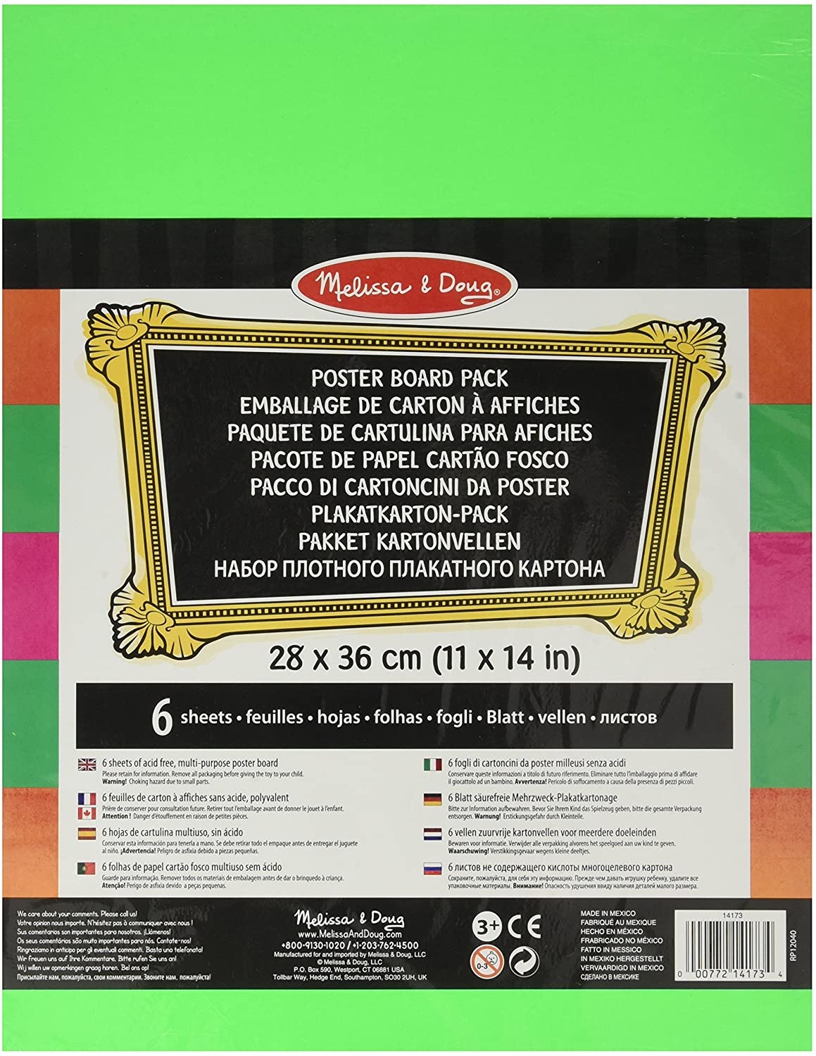 Melissa & Doug Poster Card Pack