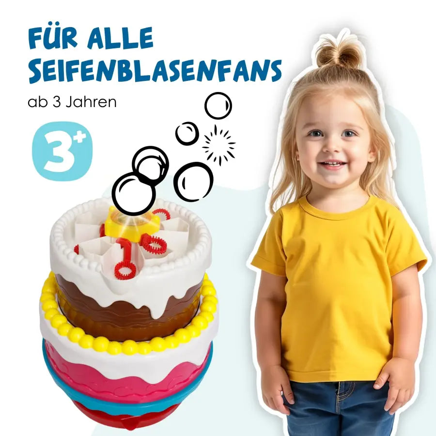 Alldoro Bubble Machine Cake