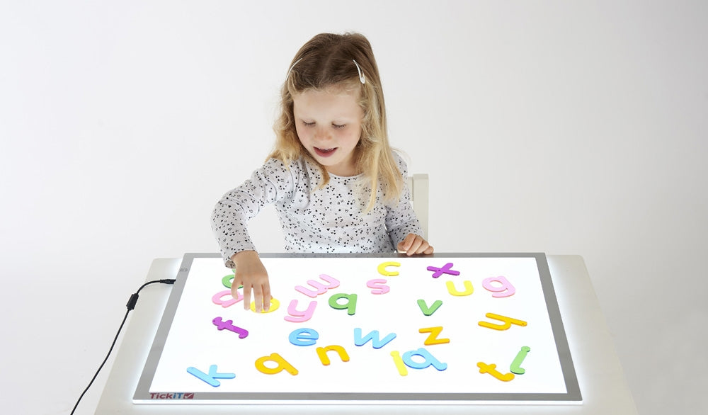 TickiT Rainbow Letters Small 7Cm