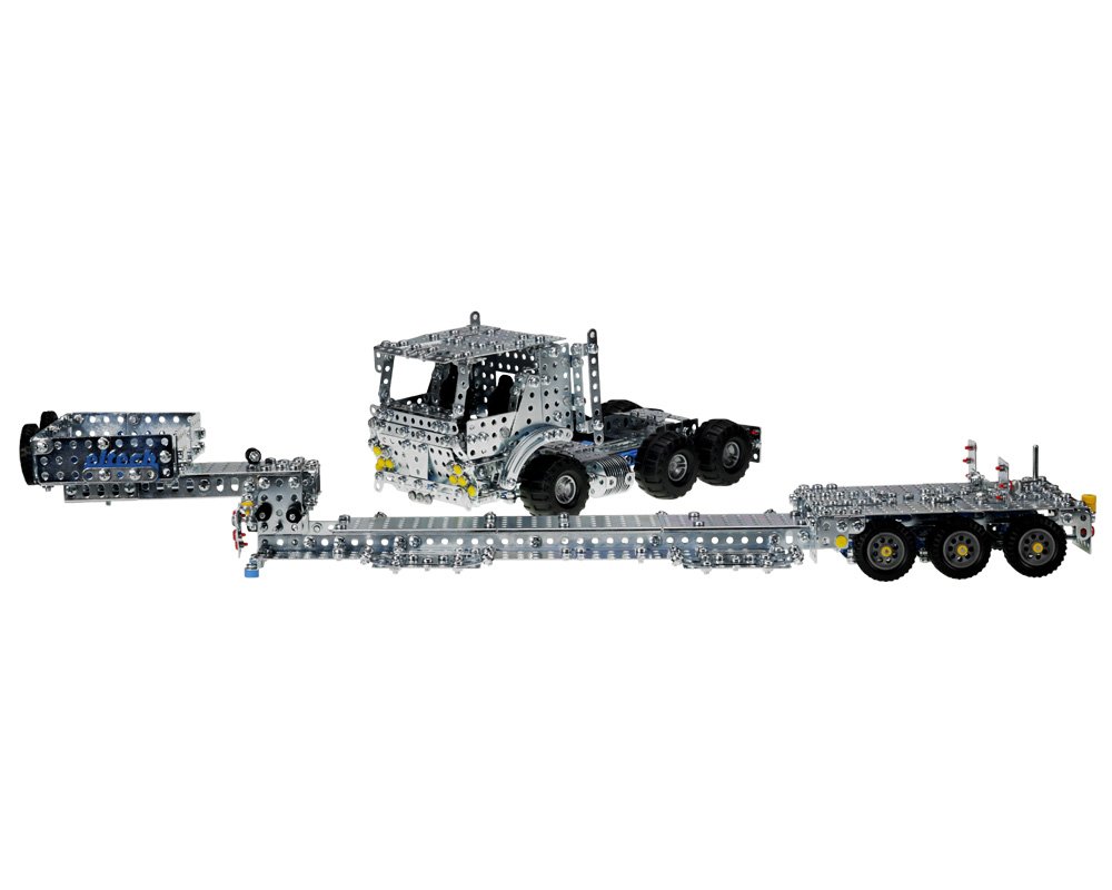 Eitech Metal Construction Set Truck With Trailer