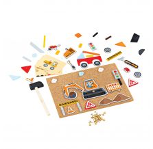 BigJigs Deluxe Pin-a-shape - Construction