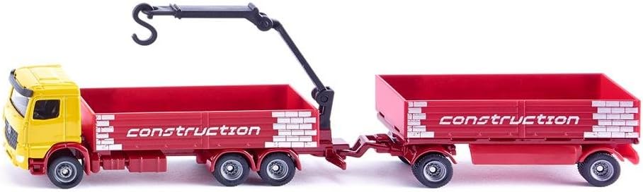 Siku 1:87 Truck For Construction Material & Trailer