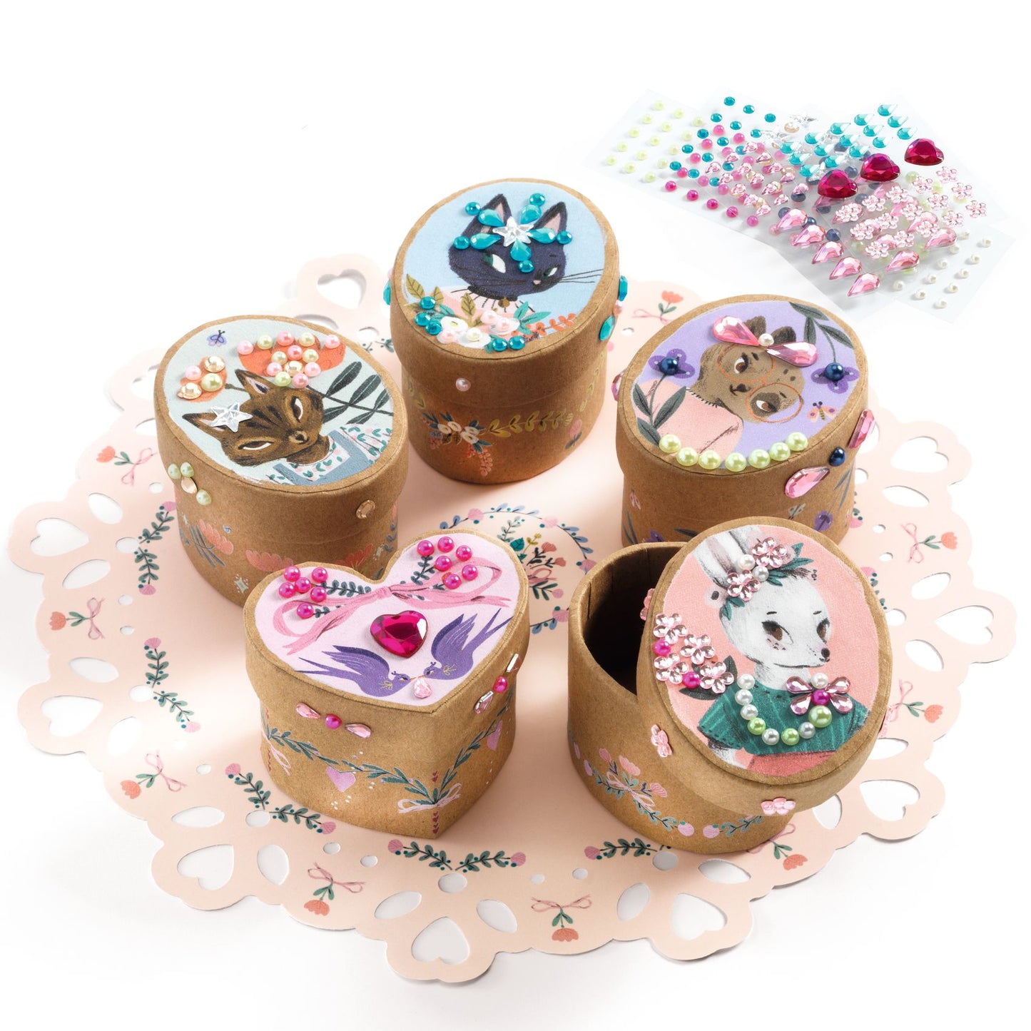 Djeco DIY Mosaics & Stickers Adorable