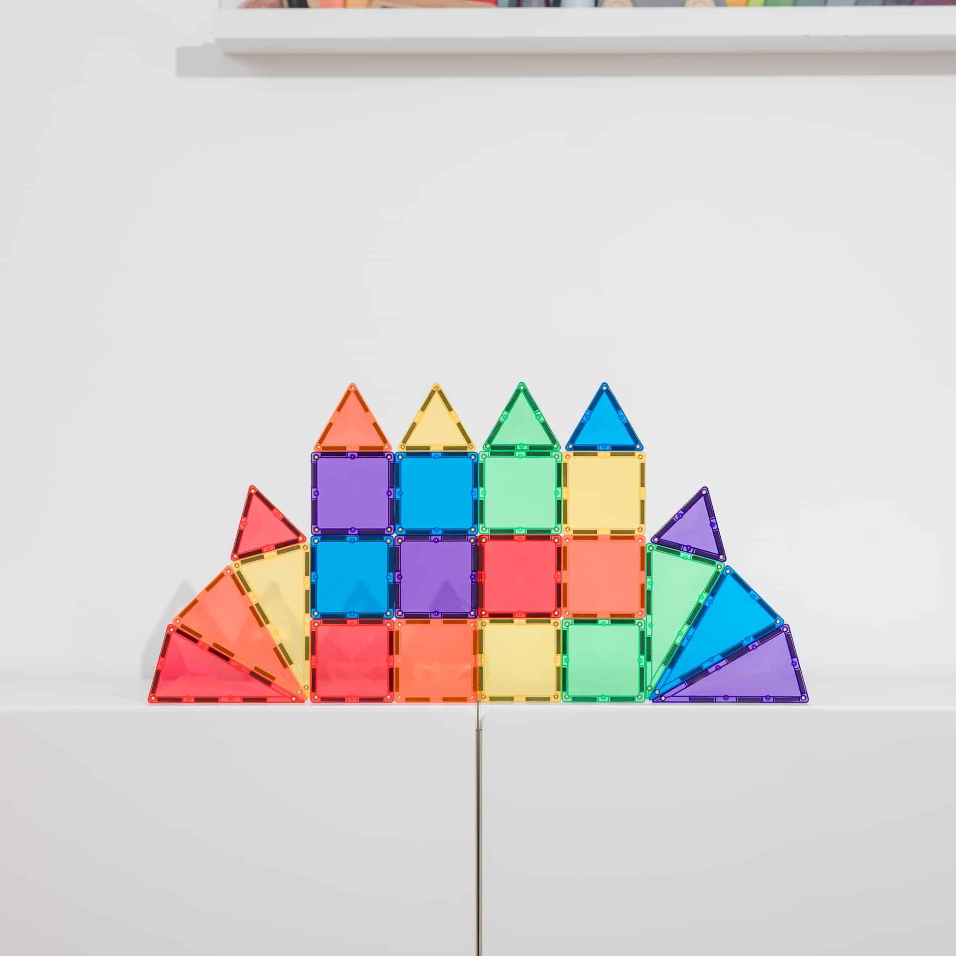 Connetix Tiles Rainbow 24 Piece Mini
