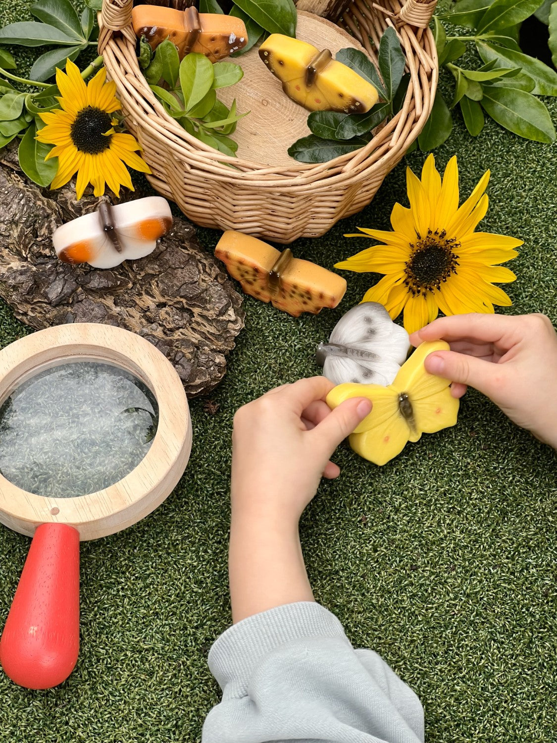 Yellow Door Sensory Play Stones – Butterflies