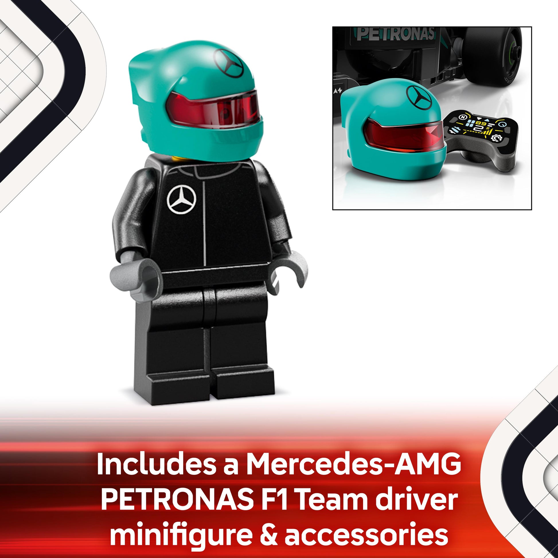 Lego Speed Champions 77244 Mercedes-AMG F1® W15 Race Car