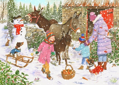 The House Of Puzzles Little Donkey 1000 Piece Jigsaw