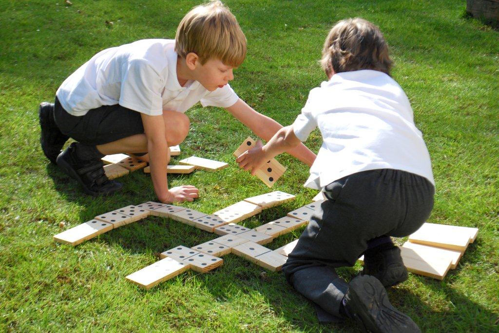 TickiT Wooden Dominoes 7.5X15X1.5Cm