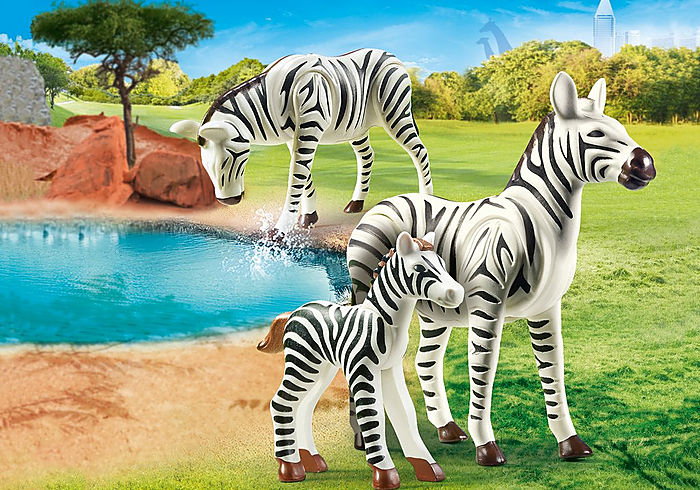 Playmobil 70356 Family Fun Zebras with Foal (D)