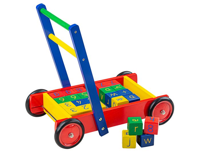 Tidlo Babywalker With ABC Blocks